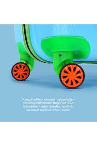 Çocuk Valizi Wx-411 Mavi ürün fotoğrafı
