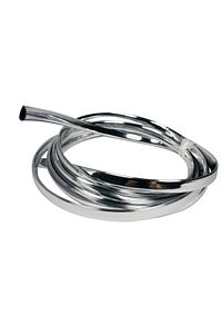 U Tip Geçmeli Krom Nikelaj Şerit Krom Silver Geniş 3 Metre ürün fotoğrafı
