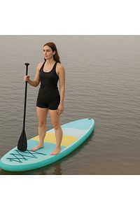 Cosfer Up Balance Board Şişme Sup Board/stand Up Paddle Board 320X81X15 cm Yeşil ürün fotoğrafı