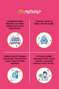 Tüy Döken Kedilere Özel Kuru Bakım Şampuanı, E Vitamini Ve Doğal Yağlar, Döküm Önleyici ürün fotoğrafı