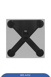 Sbs-4452 Banyo Baskülü Büyük Ölçü 28cm Cam Siyah ürün fotoğrafı