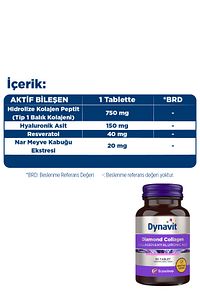 Collagen & Hyaluronic Acid 30 Tablet - Tip 1 Balık Kolajeni ürün fotoğrafı