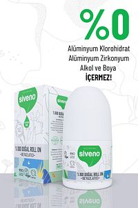 %100 Doğal Roll-on Beyazlatıcı Etkili Deodorant Ter Kokusu Önleyici Bitkisel Lekesiz Vegan 50 ml ürün fotoğrafı