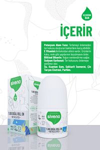 %100 Doğal Roll-on Beyazlatıcı Etkili Deodorant Ter Kokusu Önleyici Bitkisel Lekesiz Vegan 50 ml ürün fotoğrafı