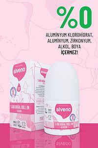 %100 Doğal Roll-on Kadın Deodorant Ter Kokusu Önleyici Bitkisel Leke Bırakmayan Vegan 50 ml ürün fotoğrafı