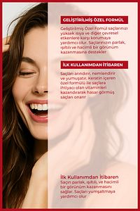 Isı ve güneş koruyucu etkili saç spreyi 200 ml (keratin + hidrolize pirinç proteini) ürün fotoğrafı