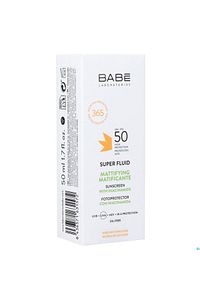 Babe Super Fluid Sunscreen Mattifying Spf50 50 ml ürün fotoğrafı