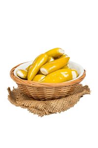 Peynir Dolgulu Sarı Balık Biber 290 gr Cam Kavanoz ürün fotoğrafı