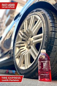 Lastik Parlatıcı Işıltılı Görünüm Lastik Silikonu Tire Express 500 ml ürün fotoğrafı