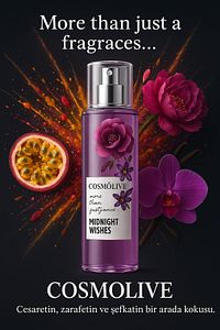 Body Mist | Bombshell | Midnight Wishes | Kadın | Işıltılı | Nemlendirici | Saç Parfümü | 250 ml ürün fotoğrafı