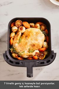 Gourmet 9l Smart Color Screen Geniş Hazne Inox Airfryer ürün fotoğrafı