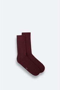 Erkek Bordo Düz Bambu Soket Çorap B008505 ürün fotoğrafı