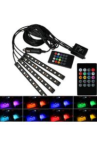 Araç Içi Ayak Altı Led Sese Duyarlı Müziğe Duyarlı 12'li - Rgb ürün fotoğrafı