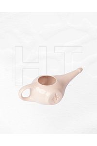 Neti Pot - Neti Burun Duşu - Seramik Burun Temizleme Demliği ürün fotoğrafı