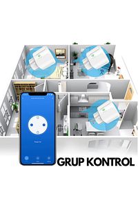 Akıllı Priz,16a 100-240v Akım Korumalı,wifi,mobil Uygulamalı,enerji Izleme,sesli Ve Uzaktan Kontrol ürün fotoğrafı