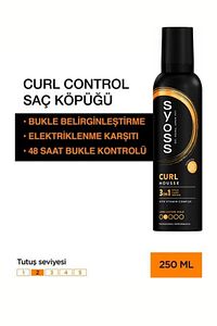 Bukle Belirginleştirici Köpük - Curl Control 250 ml ürün fotoğrafı