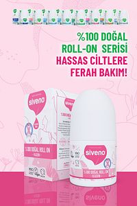 %100 Doğal Roll-on Kadın Deodorant Ter Kokusu Önleyici Bitkisel Leke Bırakmayan Vegan 50 ml ürün fotoğrafı
