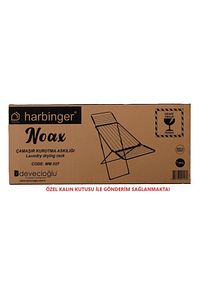 Harbinger MM027 NOAX Kalın Telli Kanatlı Çamaşır Kurutma Askısı ürün fotoğrafı
