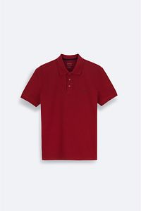 Erkek Bordo %100 Pamuk Serin Tutan Polo Yaka T-shirt E001004 ürün fotoğrafı