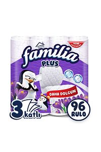 Plus Parfümlü Tuvalet Kağıdı 96 Rulo (32 RULO X 3 PAKET) ürün fotoğrafı