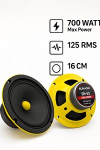 Sn-65 700 Watt 125 Rms 16 Cm Midrange Hoparlör 2 Adet Amfi Uyumludur Yerli Üretim ürün fotoğrafı