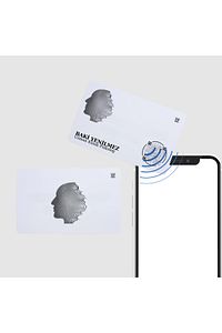 Classic Digital Card - White - Hazır Tasarım 1 ürün fotoğrafı