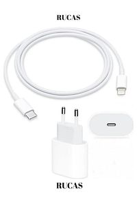 Rucas Iphone Adaptör Kablo Seti Iphone Hızlı Şarj Aleti 20w 14 Ve 14 Pro ürün fotoğrafı