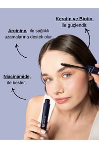 Keratin Ve Biotin Içeren Besleyici Uzatıcı Doğal Bakım Kaş Kirpik Serumu 6 ml ürün fotoğrafı