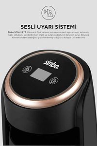 SCM-2977 Otomatik Türk Kahve Makinesi ürün fotoğrafı