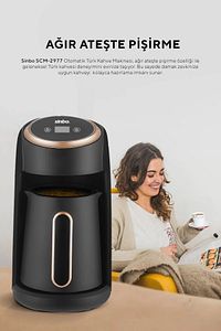SCM-2977 Otomatik Türk Kahve Makinesi ürün fotoğrafı