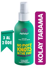 Köpek Kıtık Açıcı, Kolay Tarama Spreyi, Köpek Tüy Dökülmesi Bakımı Sağlığı, 150 ml ürün fotoğrafı