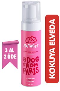 Koku Giderici Kuru Köpük Köpek Şampuanı, Doğal Ve Organik Köpek Parfümü, Yavrular Için Uygun 200 Ml ürün fotoğrafı