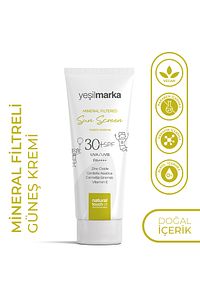 Doğal Yüz Güneş Kremi- Bebek, Çocuk, Yetişkin Güneş Kremi- Yüz Ve Vücut Güneş Kremi 50ml ürün fotoğrafı