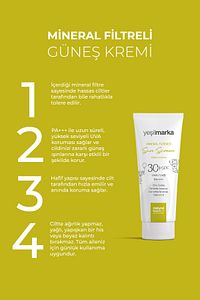 Doğal Yüz Güneş Kremi- Bebek, Çocuk, Yetişkin Güneş Kremi- Yüz Ve Vücut Güneş Kremi 50ml ürün fotoğrafı