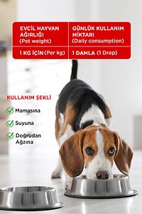 Tüy Döken Köpeklere - Biotin Sağlığı Damlası, Dökülmesi Engelleyici Önleyici, Dökmeme Için Vitamini ürün fotoğrafı
