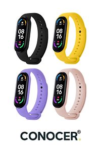 Xiaomi Mi Band 5 Ve 6 Uyumlu Silikon Yüksek Kalite Kordon Kayış Set ürün fotoğrafı