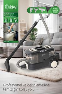 Kcc-4325w Koltuk Ve Halı Yıkama Makinesi Siyah ürün fotoğrafı