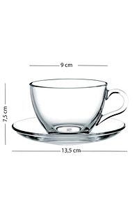 Five O'clock 2'li Çay Fincanı Setisomon 240 Cc ürün fotoğrafı