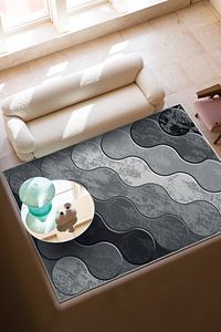 Dekoratif ,özel Kesim, Kaliteli,yıkanabilir,modern Ince, 800 Gr / Dokuma Kaydırmaz Halı ürün fotoğrafı