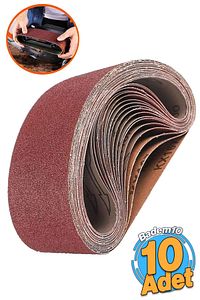 Tank Palet Zımpara (10 ADET) Sonsuz Bant 80 Kum Palet Tankın Zımparası Kağıdı 75 X 533 Mm ürün fotoğrafı