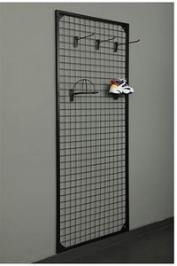 Sık Telli Tel Raf - Tel Pano Stand, Duvar Askılığı 75x200 Cm ürün fotoğrafı