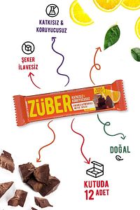 Kakaolu Ve Portakallı Meyve Bar 40 Gr X 12 Adet ürün fotoğrafı