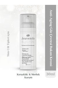 Göz Çevresi Kremi – Kırışıklık & Morluk Karşıtı, Yoğun Nemlendirici, Peptit & Hyalüronik Asit | 30ml ürün fotoğrafı