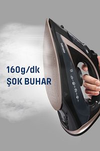 Avantajlı Ikili Set Paketi Toz Torbalı Elektrikli Süpürge Seramik Tabanlı Buharlı Ütü ürün fotoğrafı