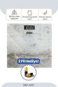 SBS-4451 Cam Dijital Baskül ürün fotoğrafı