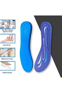 BG191 | Yumuşak Memory Foam Ayakkabı Tabanı, Darbe Emici, Konforlu, Spor Ve Günlük Iç Tabanlık ürün fotoğrafı