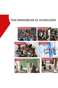 BG191 | Yumuşak Memory Foam Ayakkabı Tabanı, Darbe Emici, Konforlu, Spor Ve Günlük Iç Tabanlık ürün fotoğrafı