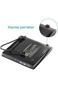Al-dvd15 Harici Dvd Rw External Taşınabilir Ultra Ince Usb/usb-c 3.0 Cd/dvd Optik Okuyucu ürün fotoğrafı