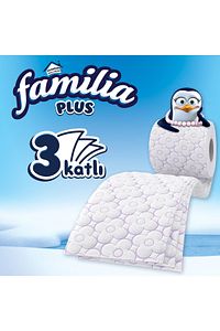 Plus Parfümlü Tuvalet Kağıdı 96 Rulo (32 RULO X 3 PAKET) ürün fotoğrafı