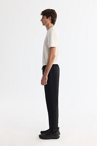Erkek Siyah Yandan Cepli Beli Lastikli Bağcıklı Duble Paça Jogger Pantolon E003000 ürün fotoğrafı